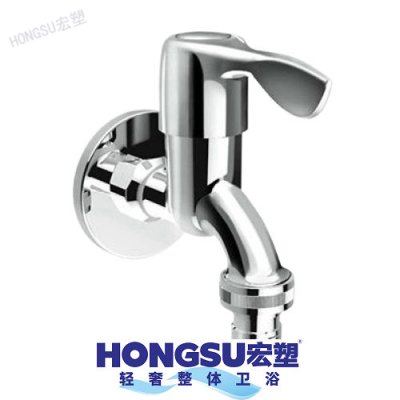 宏塑尖咀龙头一字拨不锈钢/铜